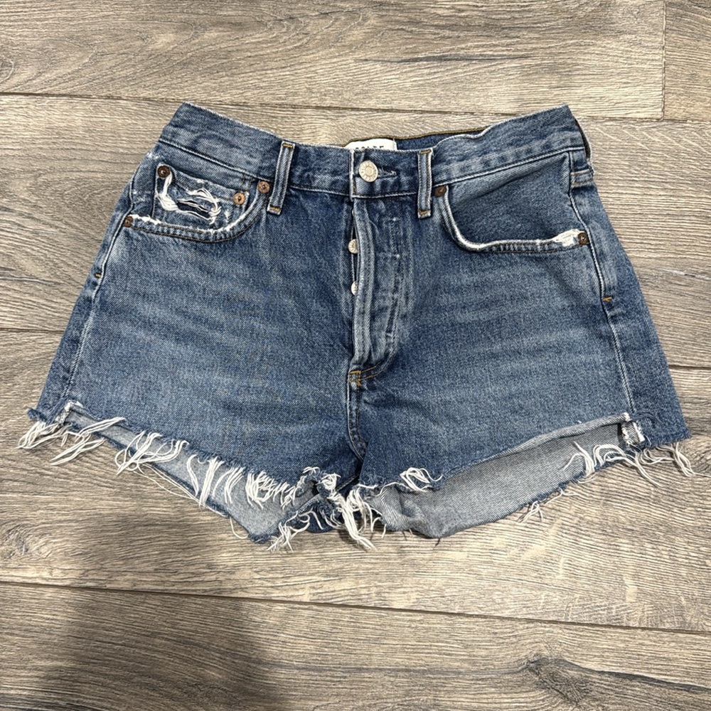 • AGOLDE • Women’s parker vintage cut off Jean Shorts
lowkey Blue 25 - Picture 3 of 4